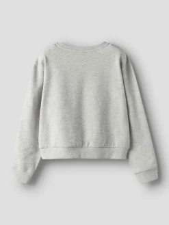 Name It Mille Short O-Neck Sweatshirt, , 146-152 cm-Børn Strik & Sweatshirts
