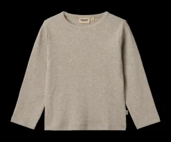 Best Milo Langærmet Rib T-shirt, , 128 cm Børn T-Shirts & Toppe
