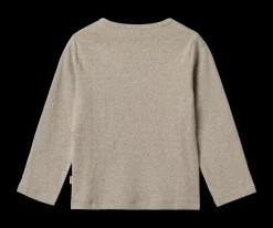 Best Milo Langærmet Rib T-shirt, , 128 cm Børn T-Shirts & Toppe