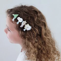 Online Mini Angel Christmas 8-pak Hårclips Børn Hårpynt