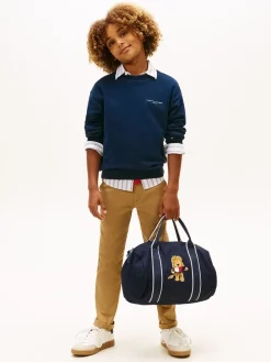 Tommy Hilfiger Mini Corp C-Neck Sweatshirt, , 164 cm-Børn Strik & Sweatshirts