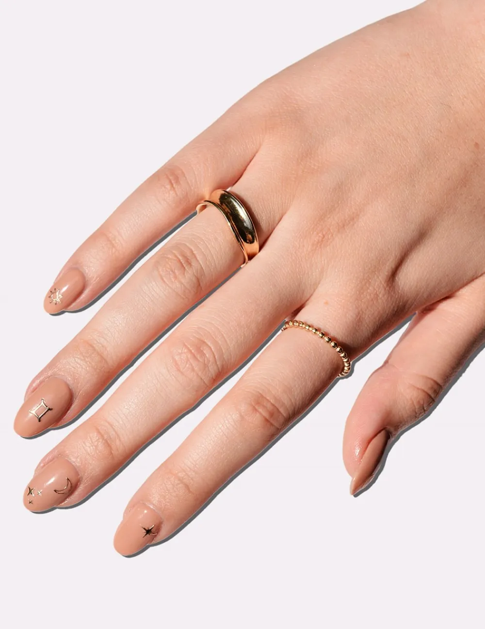 Le Mini Macaron Mini Nail Art Stickers,- Negle