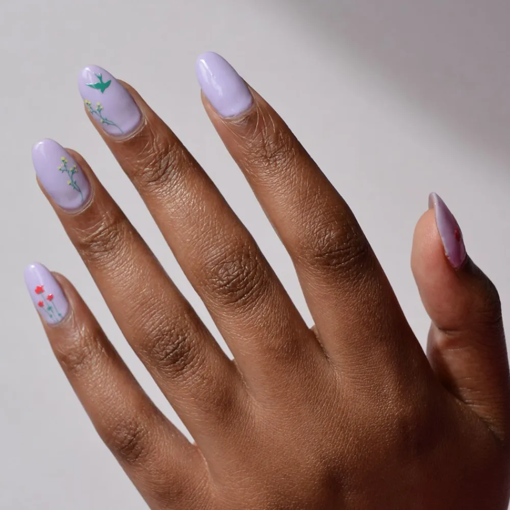 Le Mini Macaron Mini Nail Art Stickers,- Negle