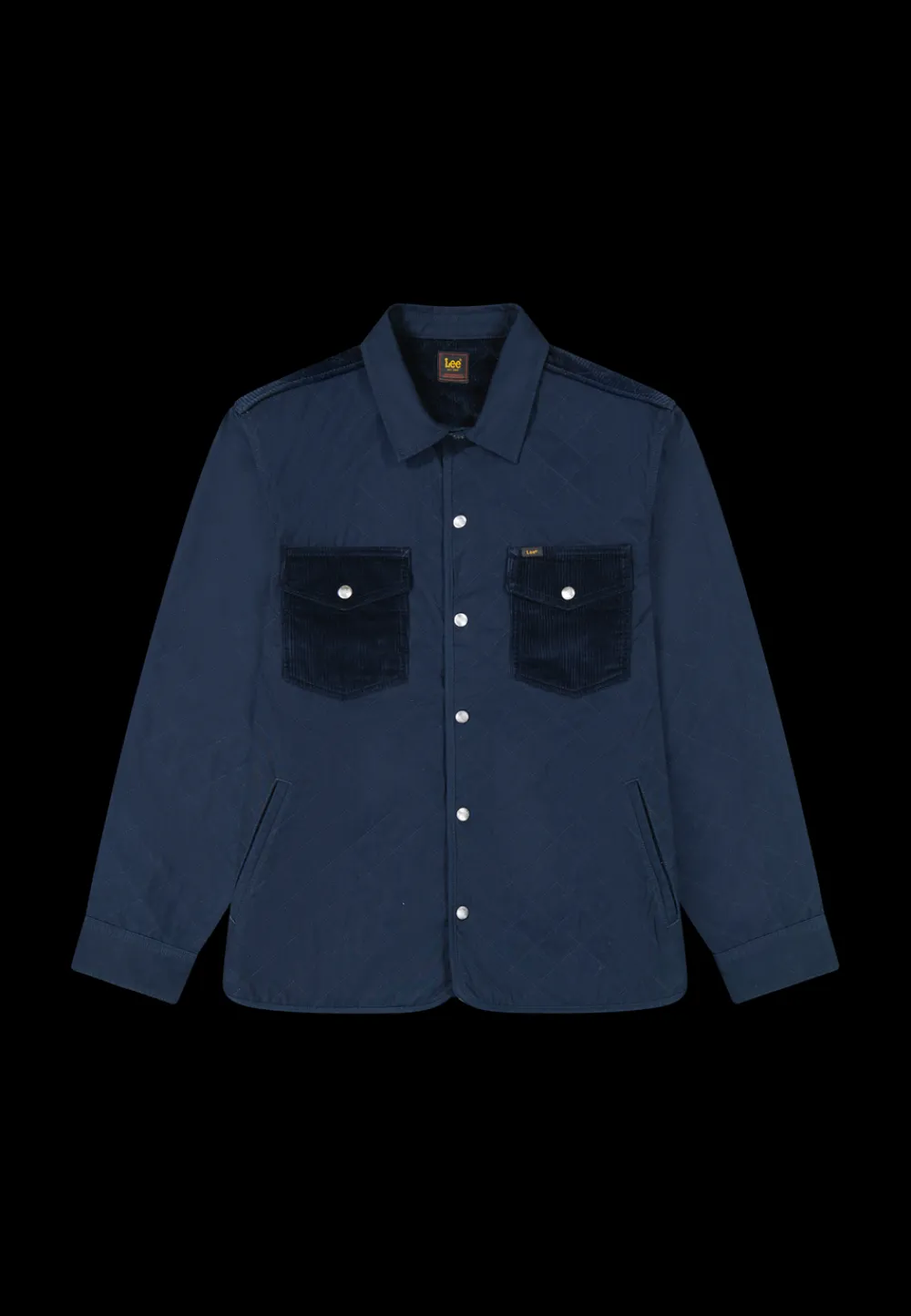 Lee Mixed Media Overshirt, , XXL- Overshirts
