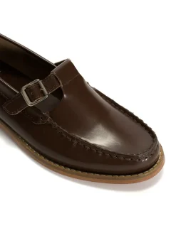 Hot Moccasin T-Bar Loafers, , 42 Dame Loafers