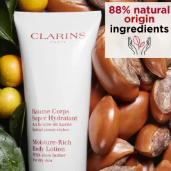 Clarins Moisture-Rich Body Lotion, 400 ml- Skarp Pris|Kropspleje