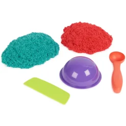 Kinetic Sand Mold N' Flow Legesæt-Børn Kreativ Leg