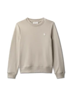 Calvin Klein Mono Mini Badge Sweatshirt, , 164 cm-Børn Strik & Sweatshirts