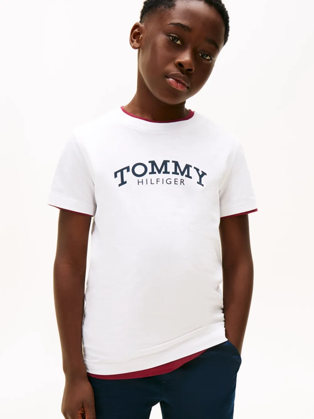 Outlet Monotype Print Graphic T-shirt, , 164 cm Børn T-Shirts & Toppe