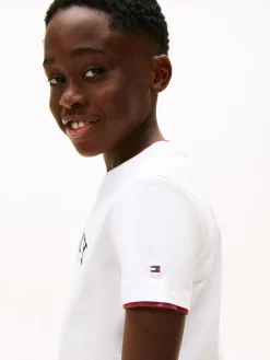 Outlet Monotype Print Graphic T-shirt, , 164 cm Børn T-Shirts & Toppe