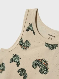 Name It Monster Truck 2-pak Undertrøje, , 110 cm-Børn Undertøj & Nattøj