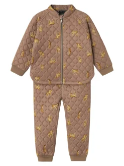 Best Moon Quilted Sæt, , 116 cm Børn Overtøj