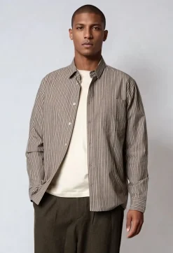 Clearance Mosh Stripe Skjorte, , M Skjorter
