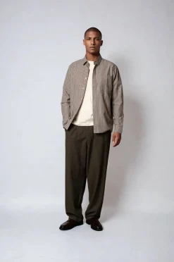 Clearance Mosh Stripe Skjorte, , M Skjorter