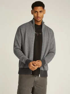 Sale Mouline Zip Thru Striktrøje, , S Strik|Cardigans