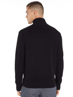 Hot Mouline Zip Thru Striktrøje, , S Strik|Cardigans