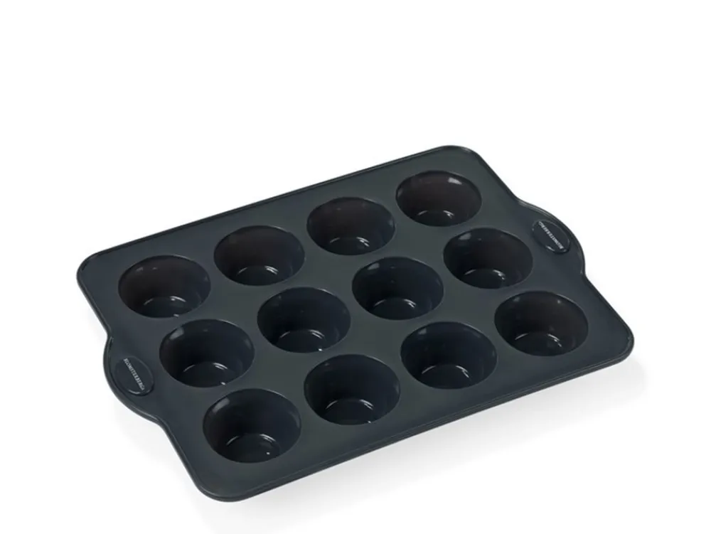 Hot Muffinform, Silikone, 12 huller Bagning