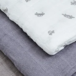 Pippi Muslin 3-pak Stofbleer, , One Size-Børn Hagesmække & Stofbleer