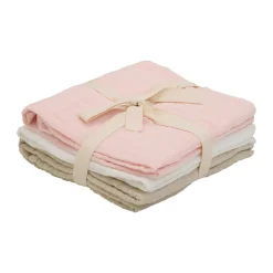 Online Muslin 3-pak Stofbleer, , One Size Børn Hagesmække & Stofbleer
