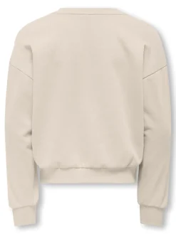 Hot Mya O-Neck Sweatshirt, , 146-152 cm Børn Strik & Sweatshirts