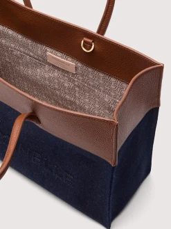 Coccinelle Myrtha Denim Håndtaske,-Dame Håndtasker