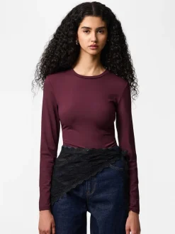 Pieces Naina Lace Hip Tørklæde,-Dame Halstørklæder & Tørklæder