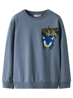 Name It Nair Sonic Sweatshirt, , 122-128 cm-Børn Strik & Sweatshirts
