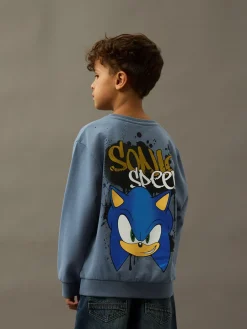 Name It Nair Sonic Sweatshirt, , 122-128 cm-Børn Strik & Sweatshirts