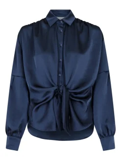 Naja Satin Skjorte, , 36 Dame Bluser & Skjorter