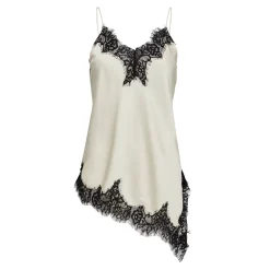 Haute L’Amitié Naomi Asym Contrast Lingerie Top, , M-Dame T-Shirts & Toppe