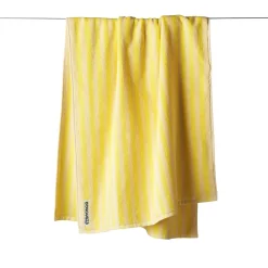 New Naram Håndklæde, Pristine & Neon Yellow, 70x140 cm Håndklæder & Vaskeklude