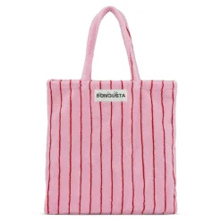 Bongusta Naram Totebag, Baby Pink & Ski Patrol Red-Dame Muleposer & Indkøbsnet