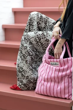 Bongusta Naram Totebag, Baby Pink & Ski Patrol Red-Dame Muleposer & Indkøbsnet