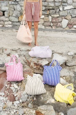 Bongusta Naram Totebag, Baby Pink & Ski Patrol Red-Dame Muleposer & Indkøbsnet