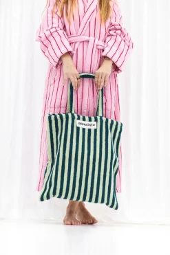 New Naram Totebag, Sea Foam & Deep Teal Dame Muleposer & Indkøbsnet