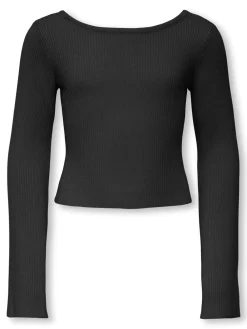 KIDS ONLY Natasja Deep Back Bluse, , 146-152 cm-Børn Bluser