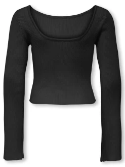 KIDS ONLY Natasja Deep Back Bluse, , 146-152 cm-Børn Bluser