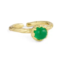 Pure By Nat Natursten Ring,-Dame Ringe
