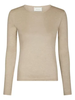 Neo Noir Nella Fine Rib Bluse, , 38-Dame Bluser & Skjorter