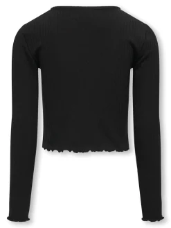 Clearance Nella O-Neck Bluse, , 158-164 cm Børn Bluser