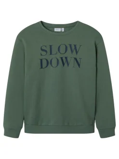 New Nello Sweatshirt, , 134-140 cm Børn Strik & Sweatshirts