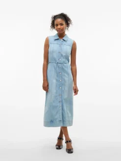 Outlet Nenya Denimkjole, , L Dame Kjoler