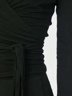 Neo Noir Nia Jersey Wrap Bluse, , 36-Dame Bluser & Skjorter