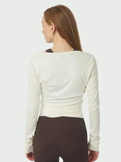 Discount Nia Jersey Wrap Bluse, , 36 Dame Bluser & Skjorter