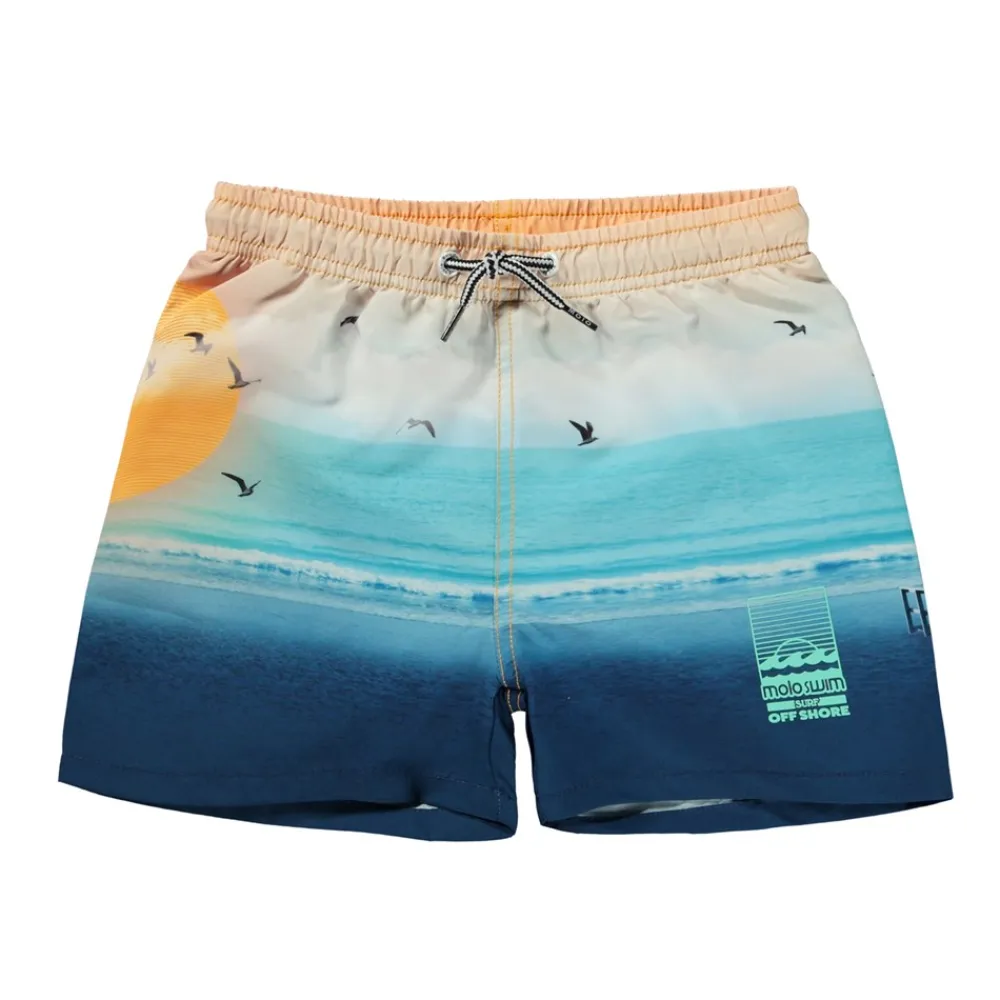 Molo Niko Badeshorts, , 110/116-Børn Badetøj