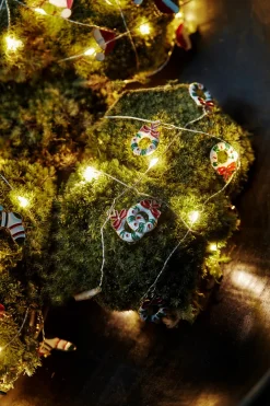 Clearance Nille Wreath Julekrans Lyskæde Lanterner & Lyskæder