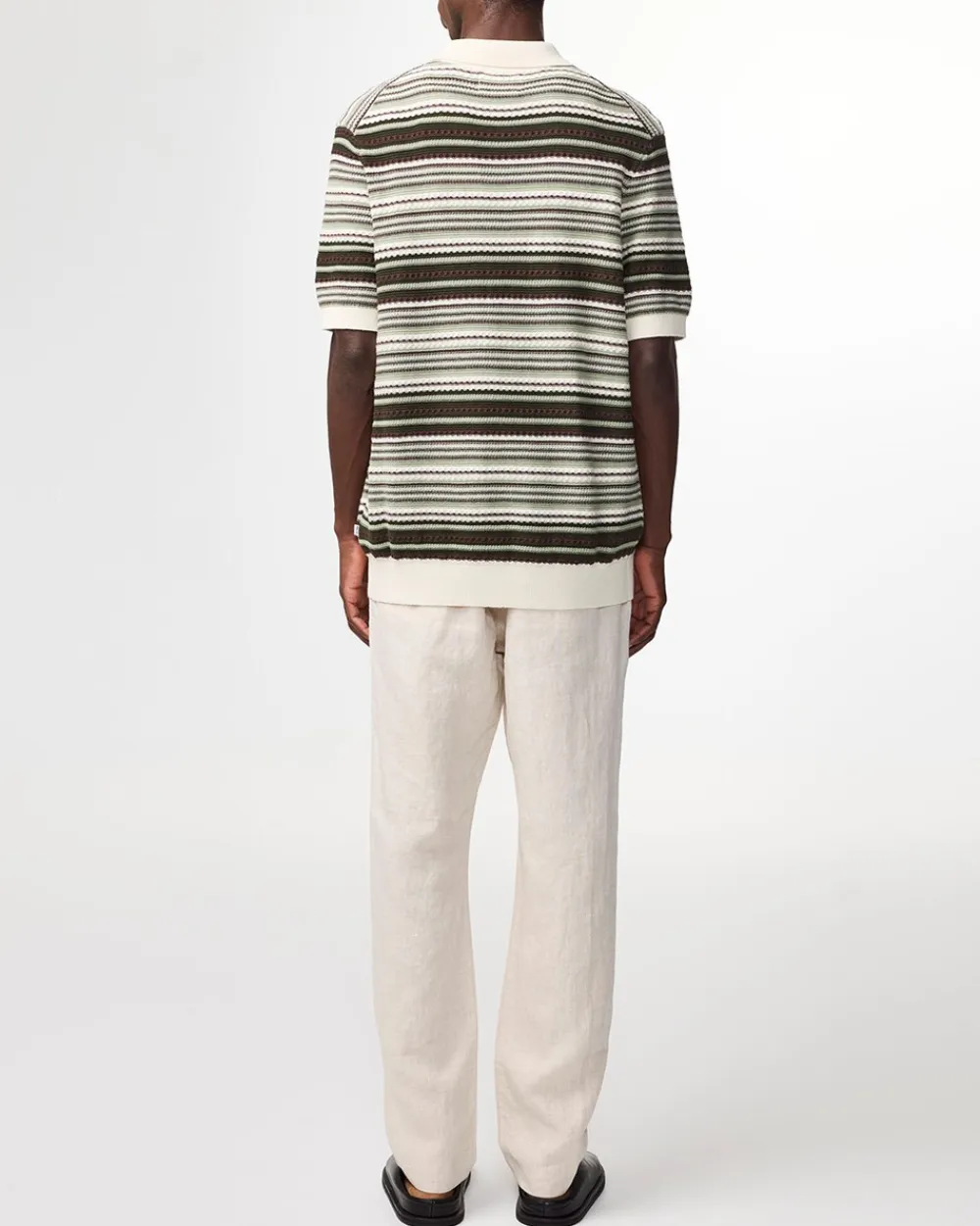 NN. 07 Nolan Tekstur Cardigan Polo, , M- Cardigans