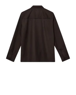 Mos Mosh Gallery Nole Serge Overshirt, , L- Overshirts