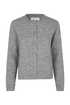 Samsøe Samsøe Nor Short Cardigan, , XL-Dame Cardigans