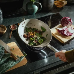 Fiskars Norden Stål Wok, Ø28 cm- Gryder & Pander